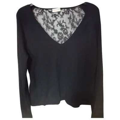 Pre-owned Valentino Knitwear In Black