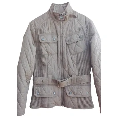 Pre-owned Barbour Jacket In Beige