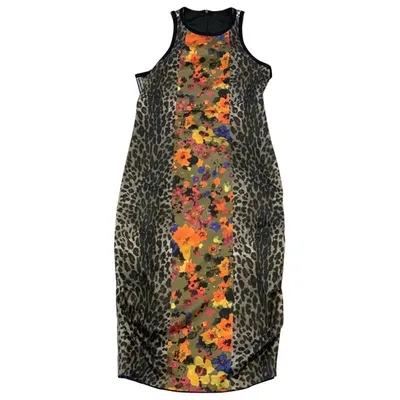 Pre-owned Max Mara Mid-length Dress In Multicolour