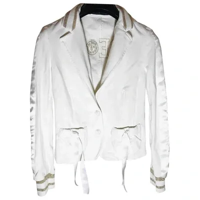 Pre-owned Iceberg Suit Jacket In White