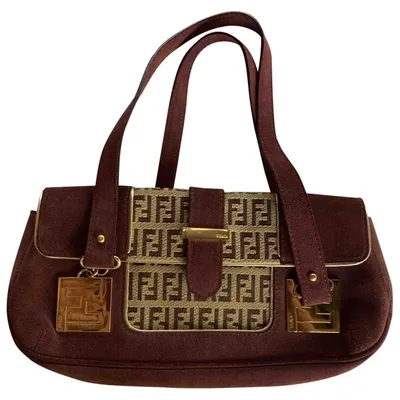 Pre-owned Fendi Mini Bag In Purple