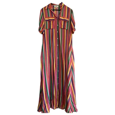 Pre-owned Mochi Maxi Dress In Multicolour