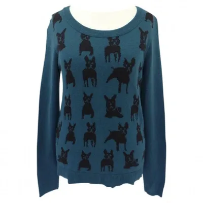 Pre-owned Comptoir Des Cotonniers Jumper In Blue