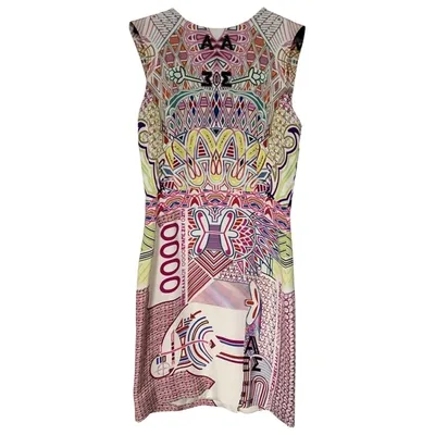 Pre-owned Mary Katrantzou Silk Mid-length Dress In Multicolour