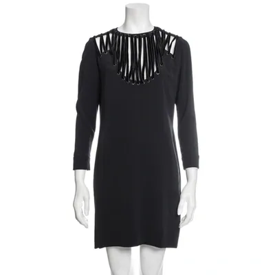 Pre-owned Tom Ford Mini Dress In Black