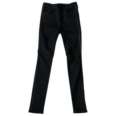 Pre-owned Rag & Bone Slim Jeans In Black