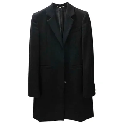 Pre-owned Gucci Wool Coat In Black