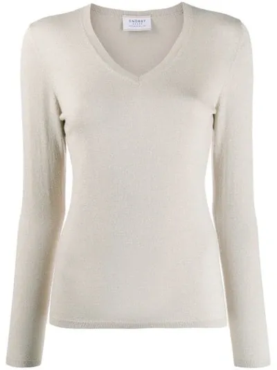 Snobby Sheep Brigitte Slim-fit Jumper In Neutrals