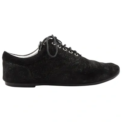 Pre-owned Louis Vuitton Lace Ups In Black