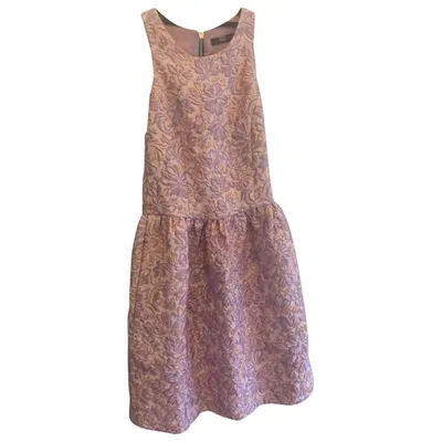 Pre-owned Markus Lupfer Mini Dress In Pink