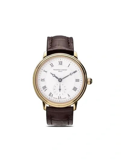 Frederique Constant Slimline Ladies Small Seconds 28.6mm In White