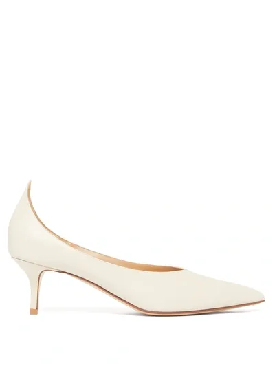 Francesco Russo Pumps Mit Spitzer Kappe In Neutrals