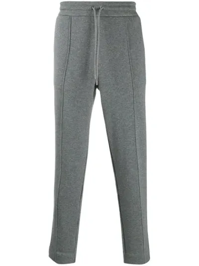 Moncler Slim-fit Track Pants In Grey