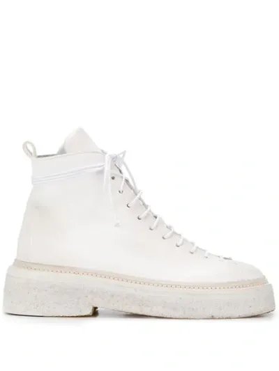 Marsèll Lace-up Sneakers In White