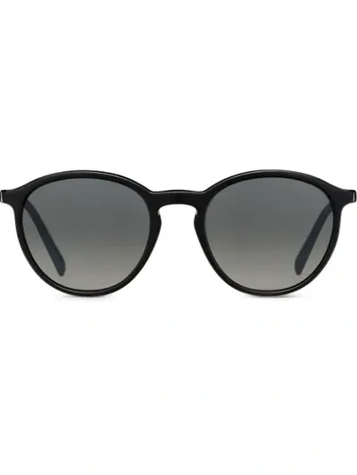 Prada Panto-frame Sunglasses In Black