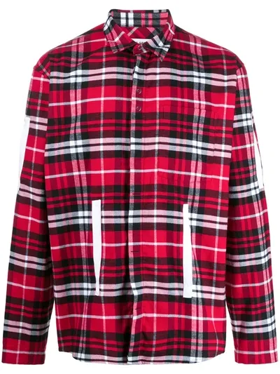 Craig Green Camicia In Cotone A Quadri In Red