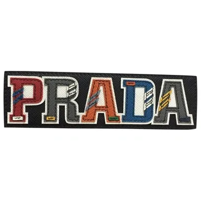 Pre-owned Prada Leather Small Bag In Multicolour