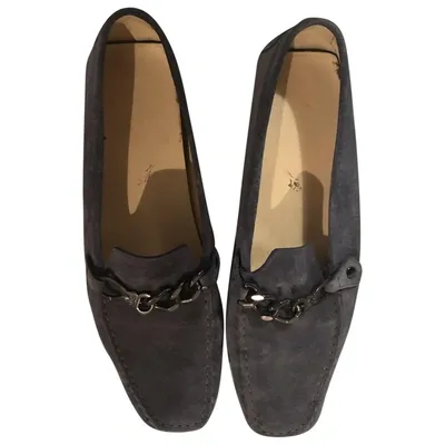 Pre-owned Tod's Gommino Flats In Other