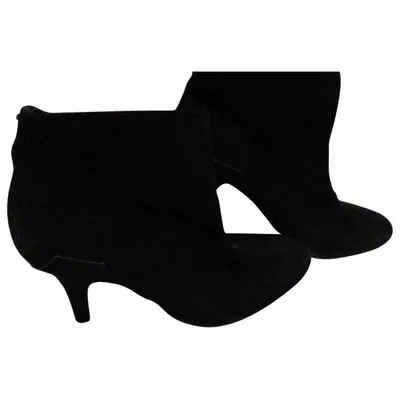 Pre-owned Michael Kors Ankle Boots In Black