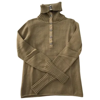 Pre-owned Burberry Wool Jumper In Beige