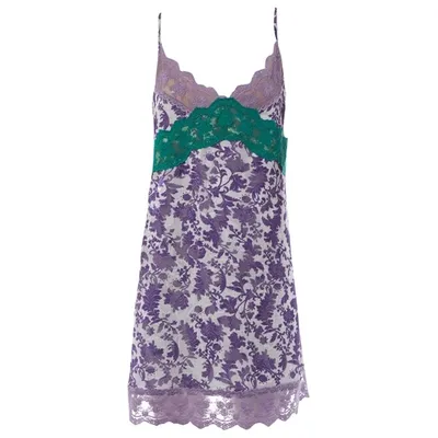 Pre-owned Preen By Thornton Bregazzi Mini Dress In Purple