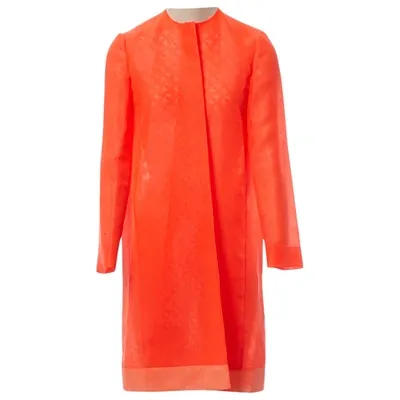 Pre-owned Fendi Jacket In Orange