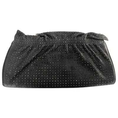 Pre-owned Rodo Clutch Bag In Black