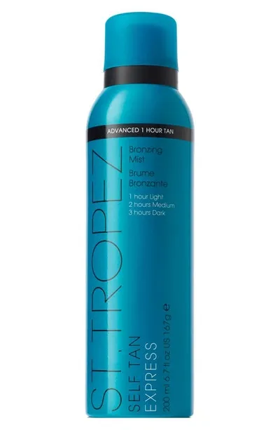 St Tropez Self Tan Express Bronzing Mist In Brown,orange