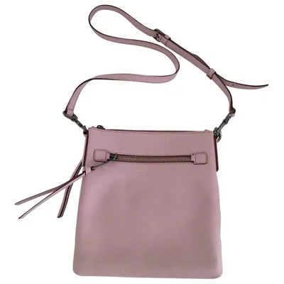 Pre-owned Marc Jacobs Leather Crossbody Bag In Pink