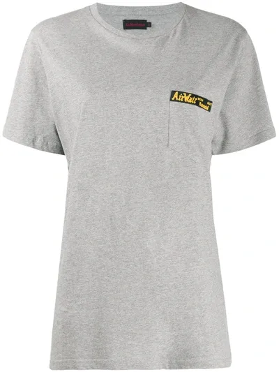 Dr. Martens' Logo T-shirt In Grey