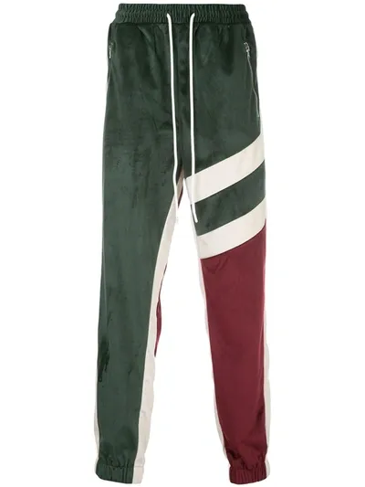 God's Masterful Children Hunter Track Pants In Green