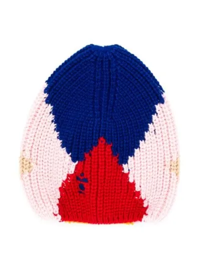 Bobo Choses Kids' Knitted Beanie In Blue