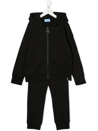 Lanvin Enfant Kids' Two-piece Tracksuit In Black