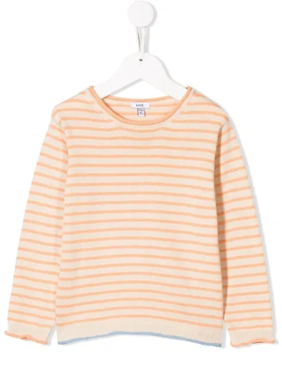 Knot Kids' Hello Sun Knitted Sweater In Neutrals