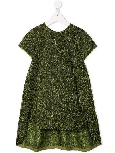 Señorita Lemoniez Kids' Lava Dress In Green