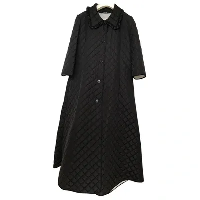 Pre-owned Maison Margiela Coat In Black