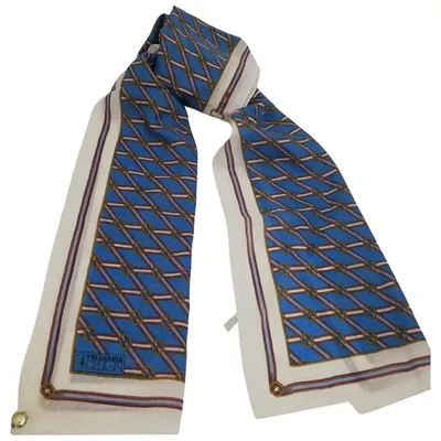 Pre-owned Trussardi Stole In Multicolour