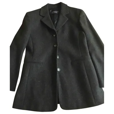 Pre-owned Max Mara Wool Blazer In Green