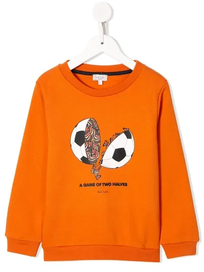 Paul Smith Junior Kids'  5p15572 750ocre Natural (veg)->cotton In Orange