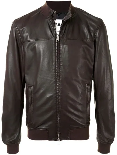 Sword 6.6.44 Impact Collection Brown Jacket In Black