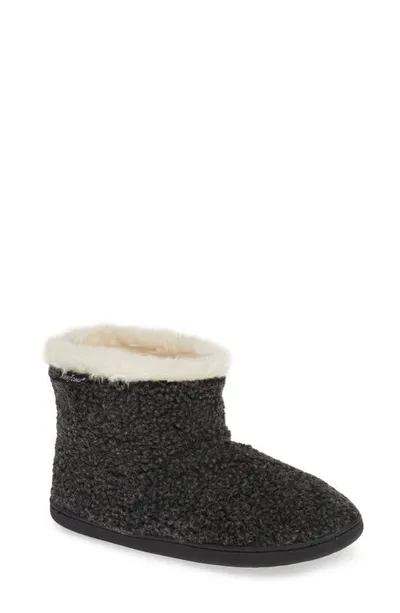 Minnetonka Women's Betty Pull On Booties Women's Shoes In Charcoal