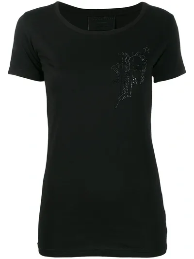 Philipp Plein Ss Gothic T-shirt In Black