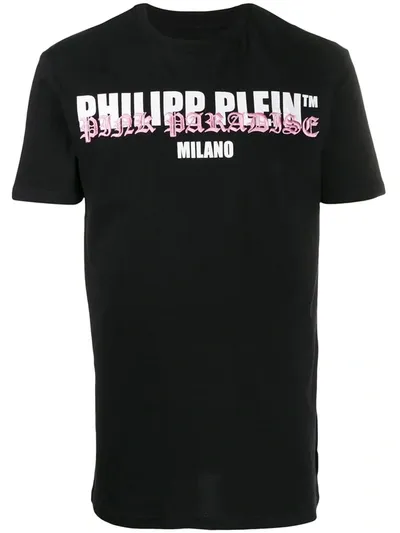 Philipp Plein Printed T-shirt In Black