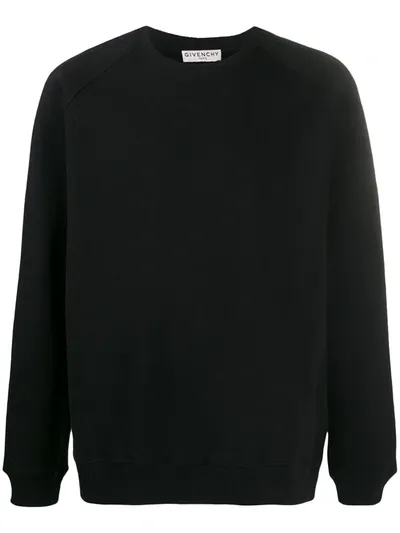 Givenchy Logo Printed Sweatshirt In Black