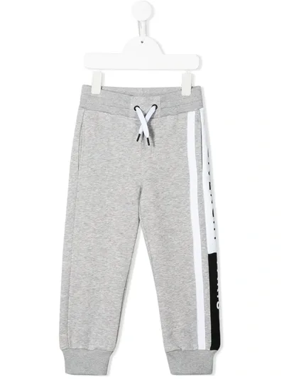 Givenchy Kids' Logo Jersey Trackpants In Girgio