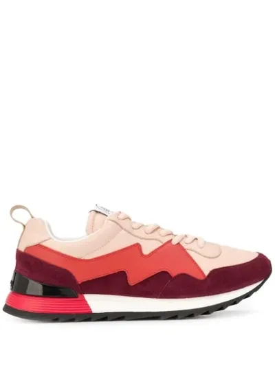 Mulberry My-1 Degrade Sneakers In Red