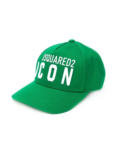 Dsquared2 Kids Cap For For Boys And For Girls In Green