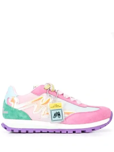 Marc Jacobs The Jogger Sneakers In Pink