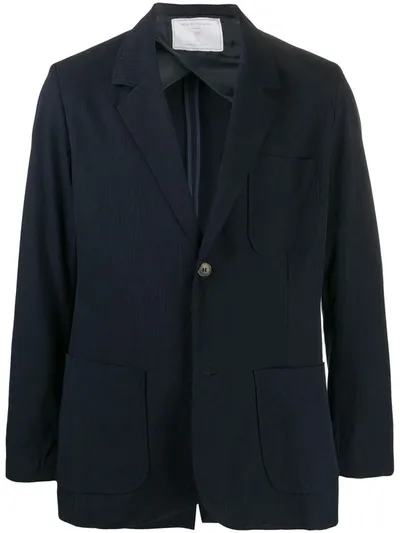 Société Anonyme Loose Fit Blazer In Blue