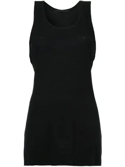 Haider Ackermann Racerback Tank Top In Black